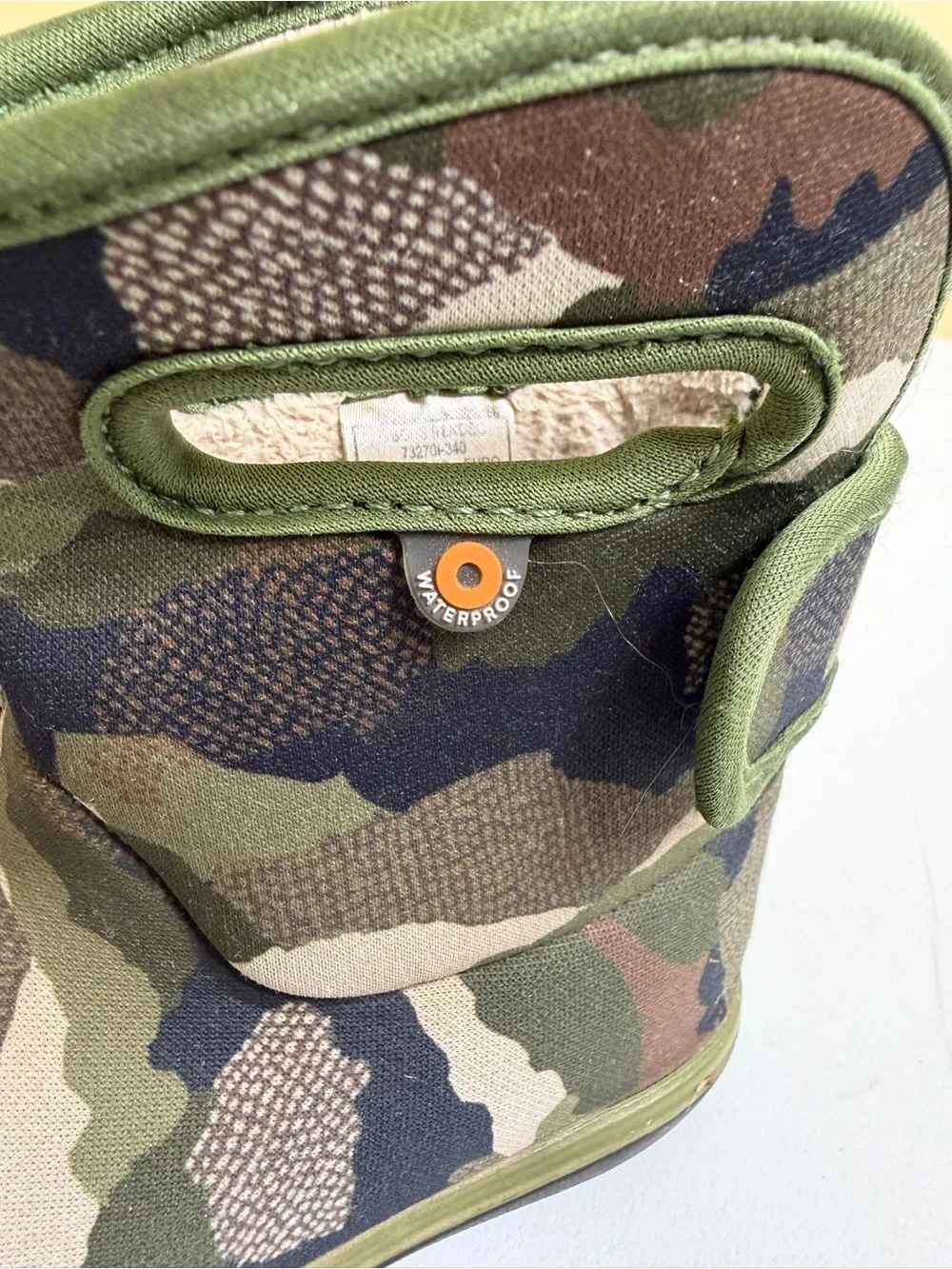 Baby Bogs II Waterproof Insulated Boots - Camo Landscapes (Size 6 Infant)